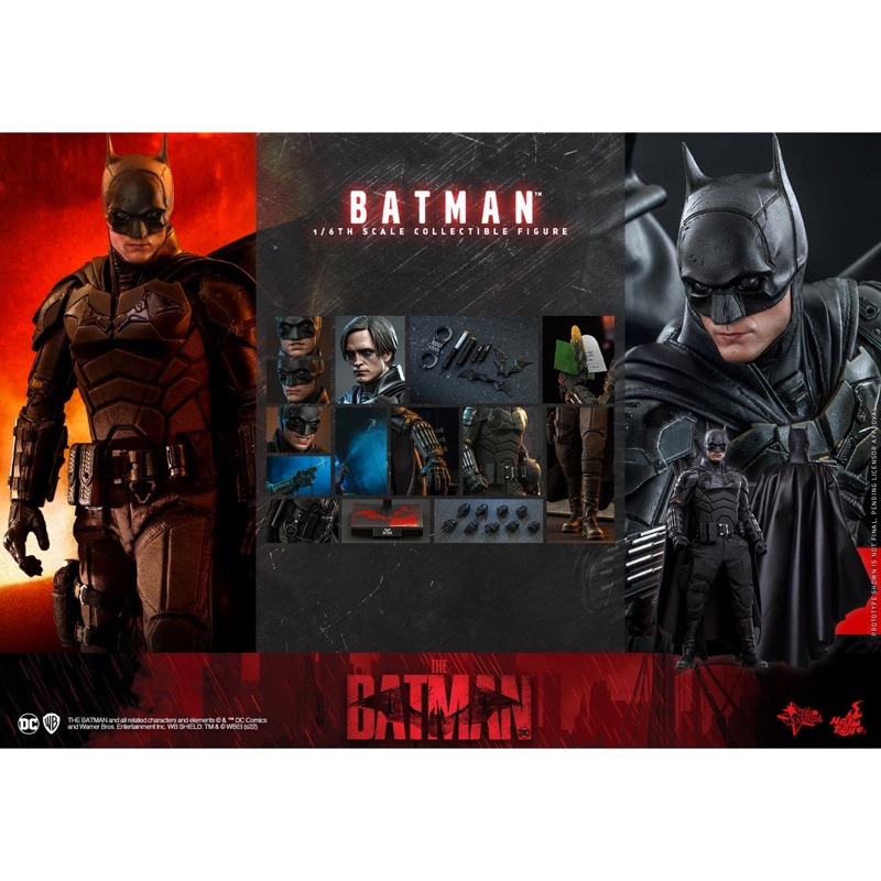 Hot Toys mms638一般版+mms642摩托車 蝙蝠俠 Batman