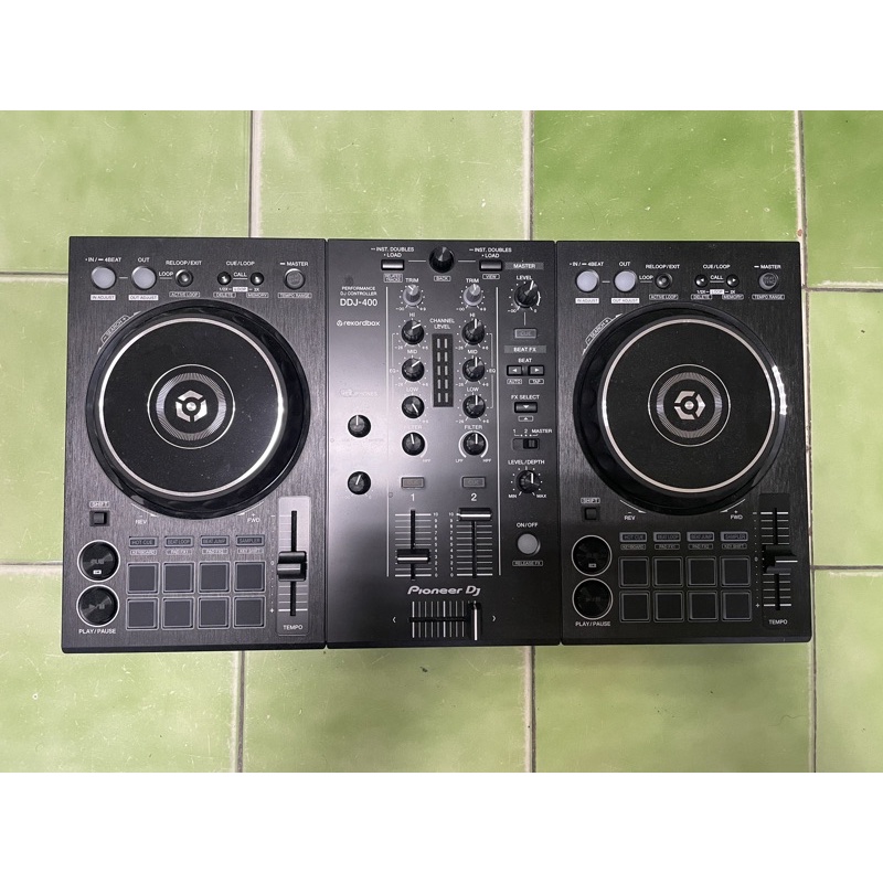 Pioneer DJ DDJ-400 入門款rekordbox dj 雙軌控制器