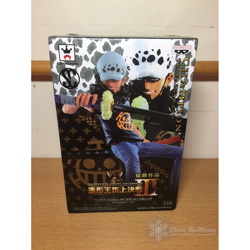 日版金證 海賊王航海王scultures Big 造型王頂上決戰3 Vol 6 優勝作品羅 蝦皮購物