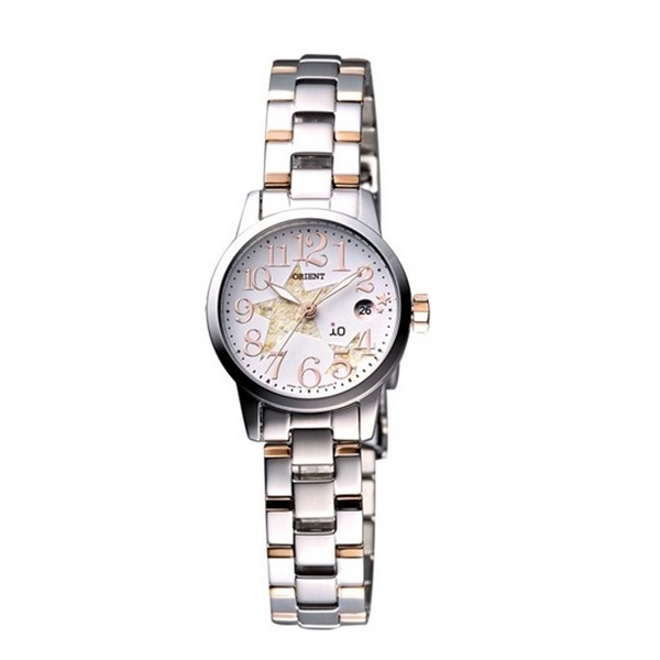 ORIENT東方錶 女 玫瑰金雙色 石英腕錶 (WI011SZ) 25mm