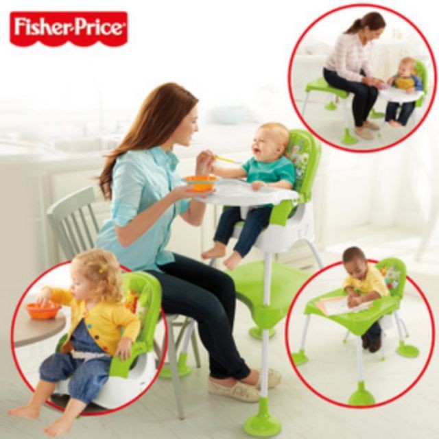 [TC玩具] 費雪 Fisher-Price 四合一高腳餐椅 餐椅 嬰幼兒用品 寶寶 原價5999 特價 免運