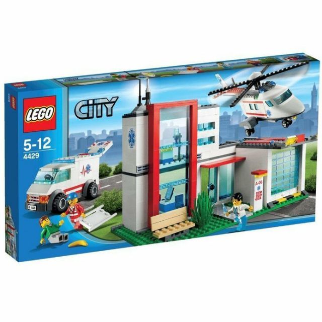 只可以郵寄
LEGO 樂高 4429 城市系列 Helicopter Rescue 全新未拆封 直升機救援 醫院