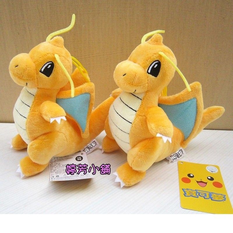 快龍娃娃~正版寶可夢~神奇寶貝娃娃~寶可夢快龍玩偶 6吋~快龍玩偶~快龍娃娃吊飾~精靈寶可夢~生日禮物