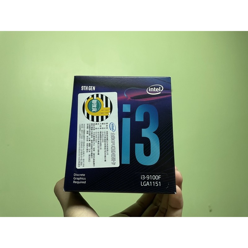 Intel i3-9100F二手處理器