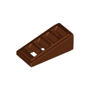 [樂磚庫] LEGO 61409 斜形 基本型 棕色 1x2x0.6(18°) 6096670 6214443