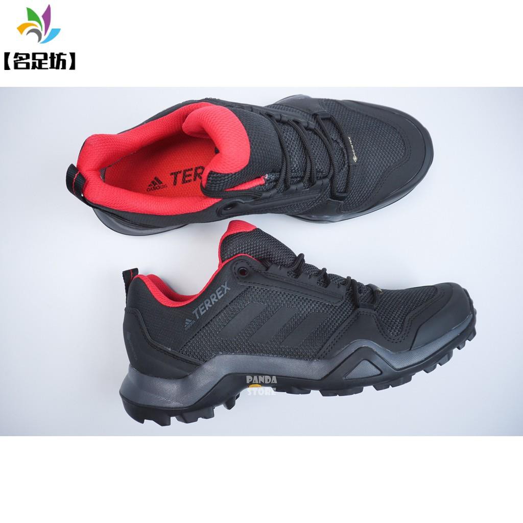 名足坊】adidas GORETEX 馬牌防水戶外登山鞋運動鞋BC0572 黑桃女鞋| 蝦皮購物