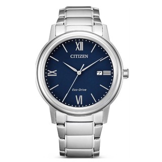 【CITIZEN 星辰】簡約光動能紳士腕錶 藍面42mm AW1670-82L