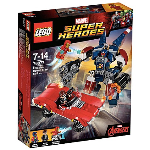 樂高 LEGO 76077 Marvel superheroes Iron Man: steel strikes