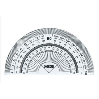 【黑麻吉】三燕 COX 量角器 180度 分度器 CP-11