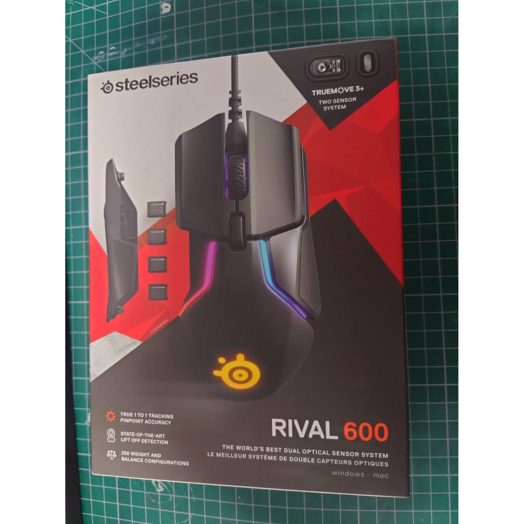 steelseries  賽睿  RIVAL600 電競滑鼠 RGB