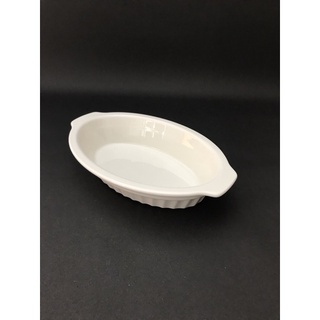 有發票/東昇瓷器餐具=大同強化瓷器9吋雙耳烤盤 P54B94