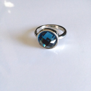 阿鴨的寶箱㊣藍寶石造型的💍戒指💍
