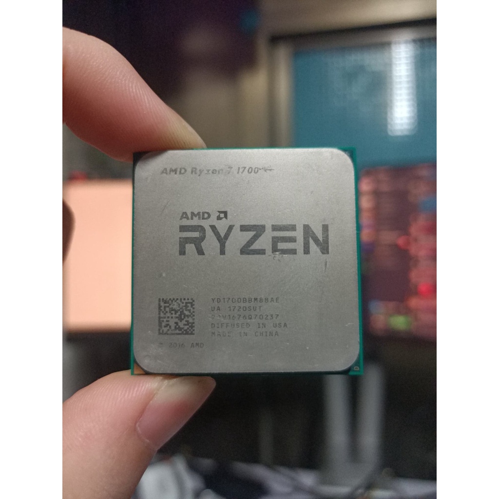 Ryzen R7 1700 AMD CPU AM4 8核 16線程 無盒