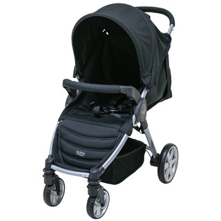 §☆雙子星☆§Britax☆B-Agile單手收豪華四輪手推車-黑☆☆☆