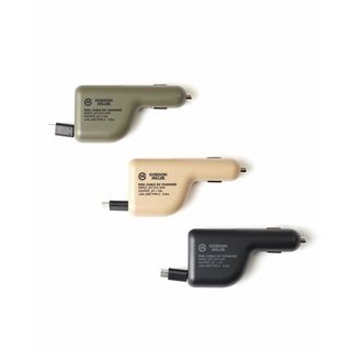 GORDON MILLER 車用USB TYPE C收捲式車充 80cm 工業風格 軍風