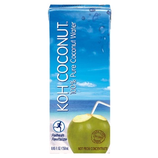 KOH COCONUT酷椰嶼 椰子汁 250ml x 6【家樂福】