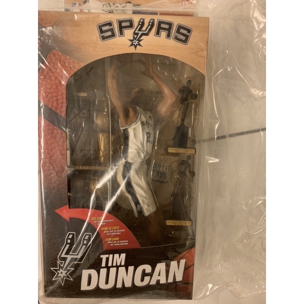 麥法蘭 NBA 馬刺隊 石佛 Tim Duncan 絕版 公仔