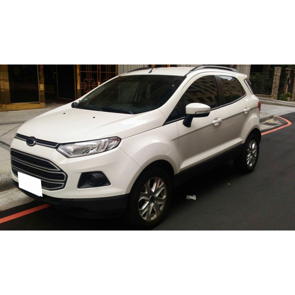 14 福特ford 艾可ecosport 1 5 白色五門休旅車小型車suv 二手車中古車 蝦皮購物