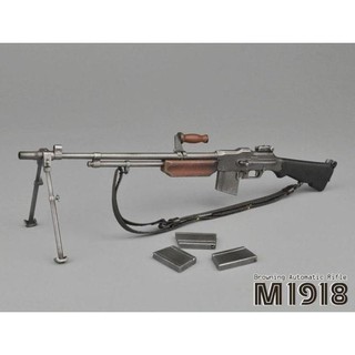 【玩模坊B-004】1/6 (我是塑膠模型) 一戰 二戰 美軍 ZY2004 白朗寧自動步槍 M1918
