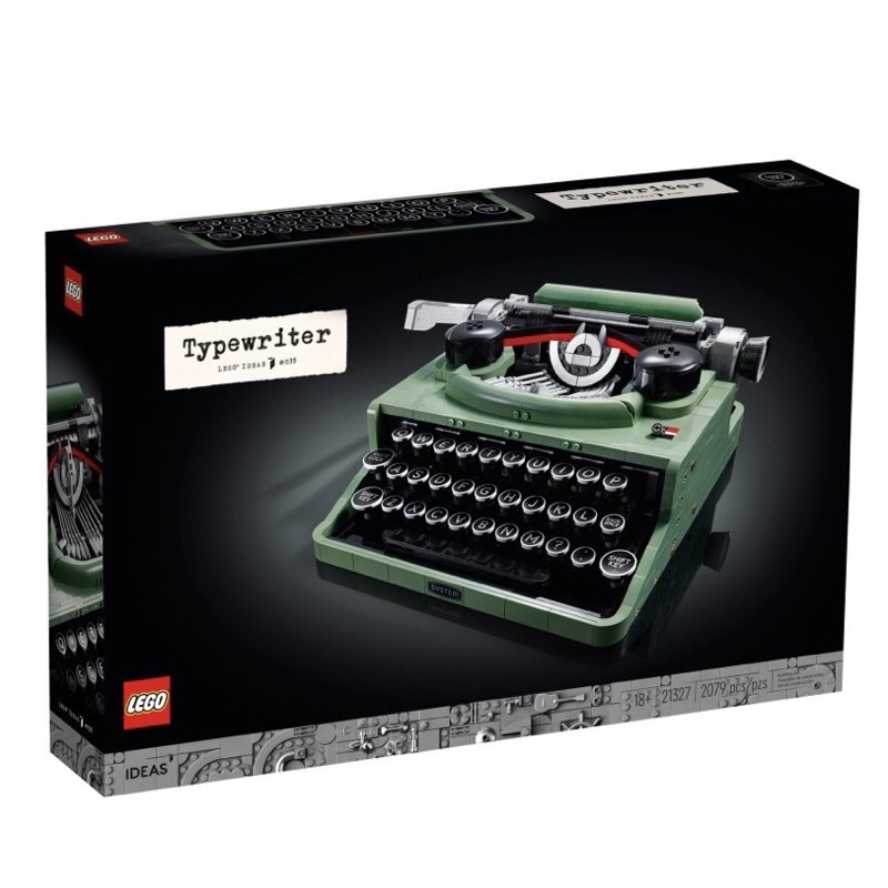 樂高 LEGO 21327 打字機 IDEAS 系列 Typewriter 復古 經典 全新未開 現貨