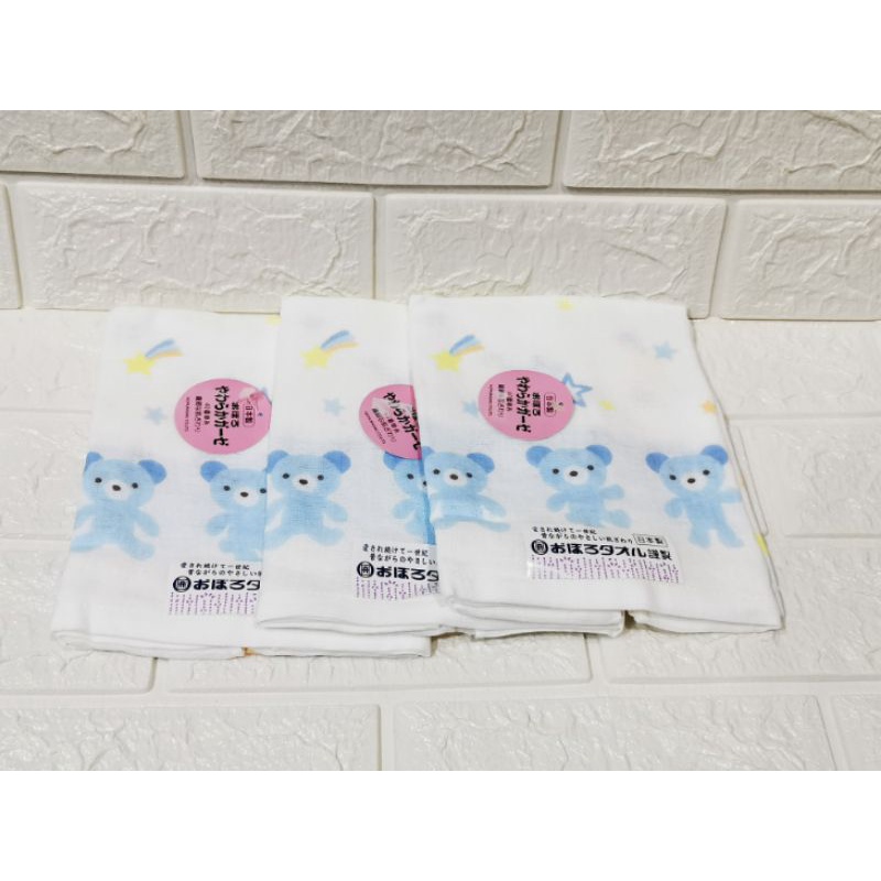 日本製 純綿紗布毛巾 紗布運動巾 100％純綿 嬰兒毛巾