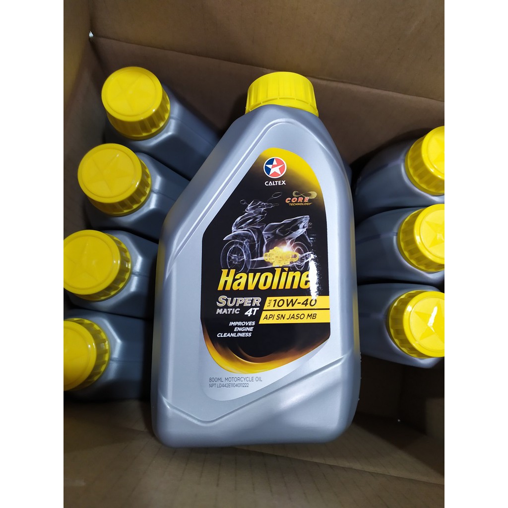 【油夠讚】機車機油 4T 10W40 四行程 雪佛龍 Chevron 金富力 Havoline® JASO MB認證