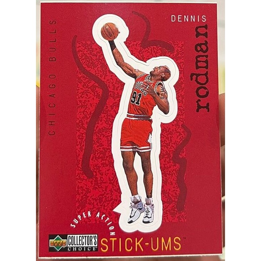 NBA 球員卡 Dennis Rodman 1997-98 CC Stick-Ums