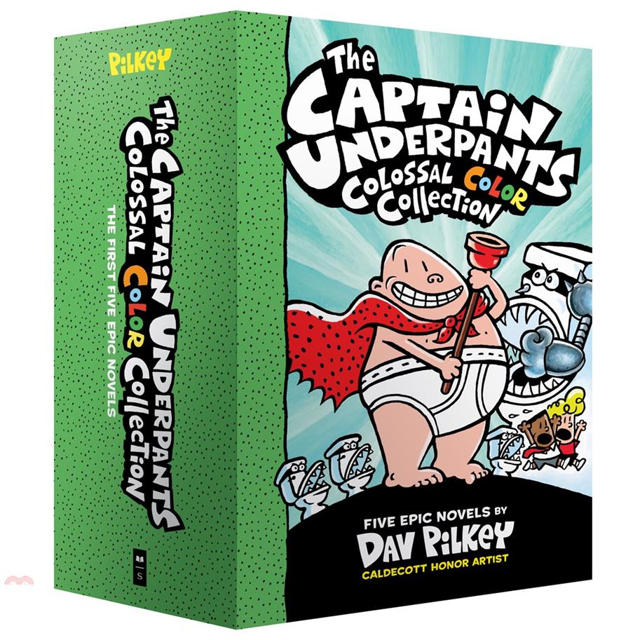 The Captain Underpants Colossal Color Collection