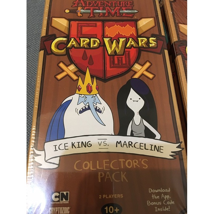 【SuSu桌遊】Adventure Time Card Wars 探險活寶 卡片戰爭: 冰霸王 vs 艾薇【台南．高雄】