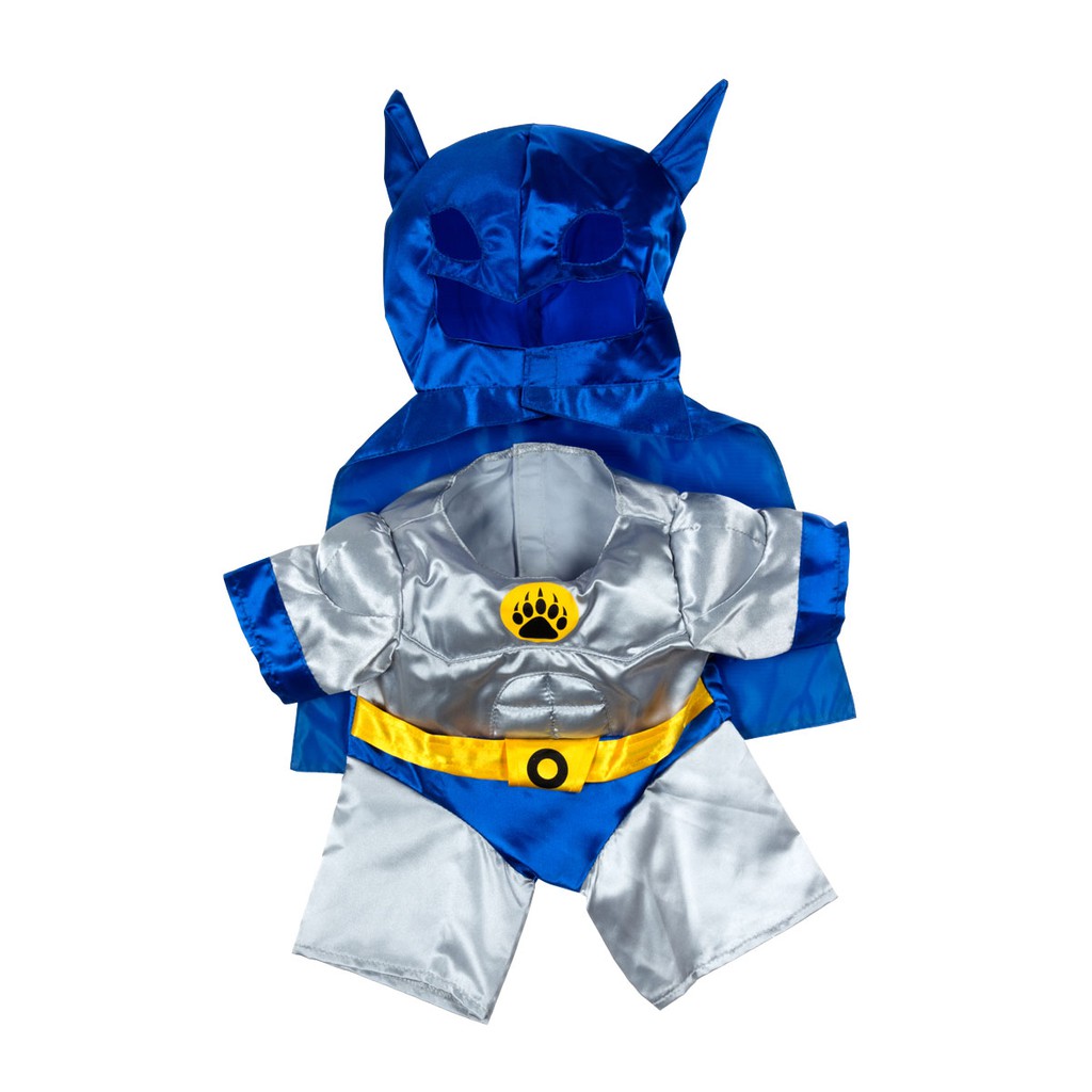 【限時下殺】16”娃娃套裝《蝙蝠俠》面具披風+套裝(2件組)《呼呼熊手作工坊》歐盟安全玩具認證 安撫 生日 送禮