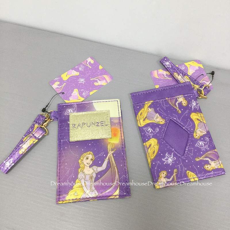 日本帶回 迪士尼公主 樂佩 長髮公主 票卡夾 證件套 識別證套