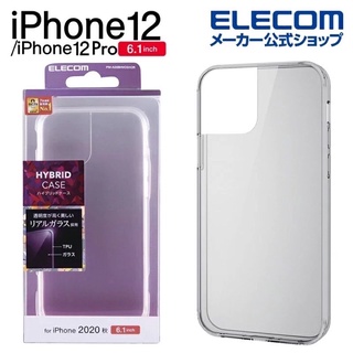 日本進口 ELECOM 12 Pro 保護殼 透明 iPhone 12 手機殼 9H 鋼化玻璃 保護殼 無線充電 哥