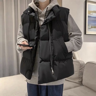 韓國羽絨背心 無袖 鋪棉背心 高領 保暖 防風背心 外穿 冬季背心