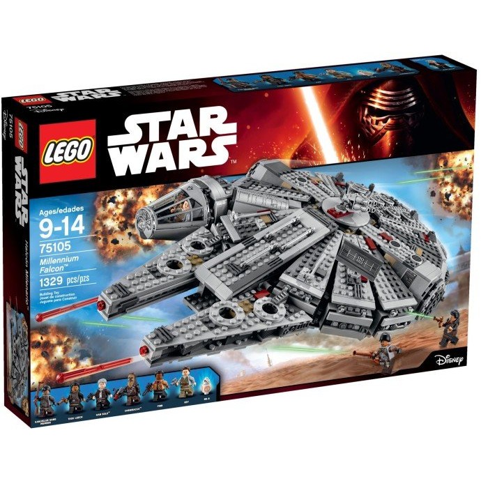 【積木樂園】樂高 LEGO 75105 星際大戰系列 Millennium Falcon 千年鷹