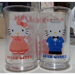 HELLO KITTY 對杯 水杯 馬克杯 玻璃杯 凱蒂貓 丹尼爾 DANIEL