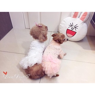 婚禮造型【寵物愛品 Love Pets Family】狗狗貓貓蕾絲新娘婚紗 拍照必備 寵物禮服 寵物衣服 貴賓 吉娃娃