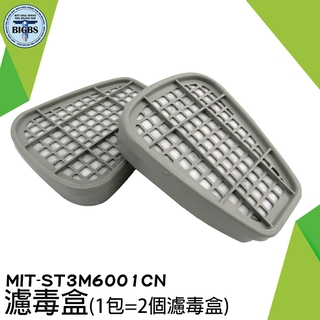 雙罐式 氣體濾毒罐 濾罐式口罩 MIT-ST3M6001CN 過濾效果99.9% 飛沫