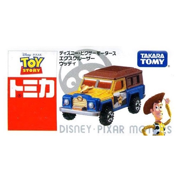 （卡司旗艦）TOMICA 多美小汽車 胡迪 吉普車 玩具總動員 迪士尼 Takara Tomy Disney