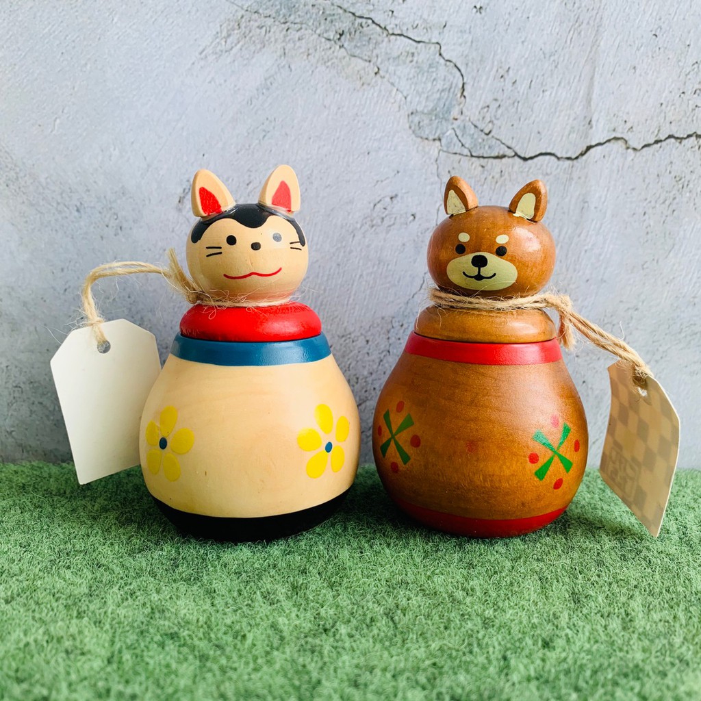 消毒再出貨 日本犬張子柴犬小物收納張犬子收納罐禮物交換禮物 蝦皮購物