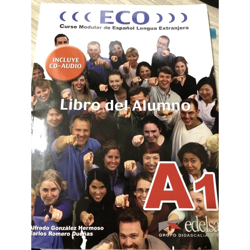 西班牙文課本 Eco Libro del Alumno A1 附光碟