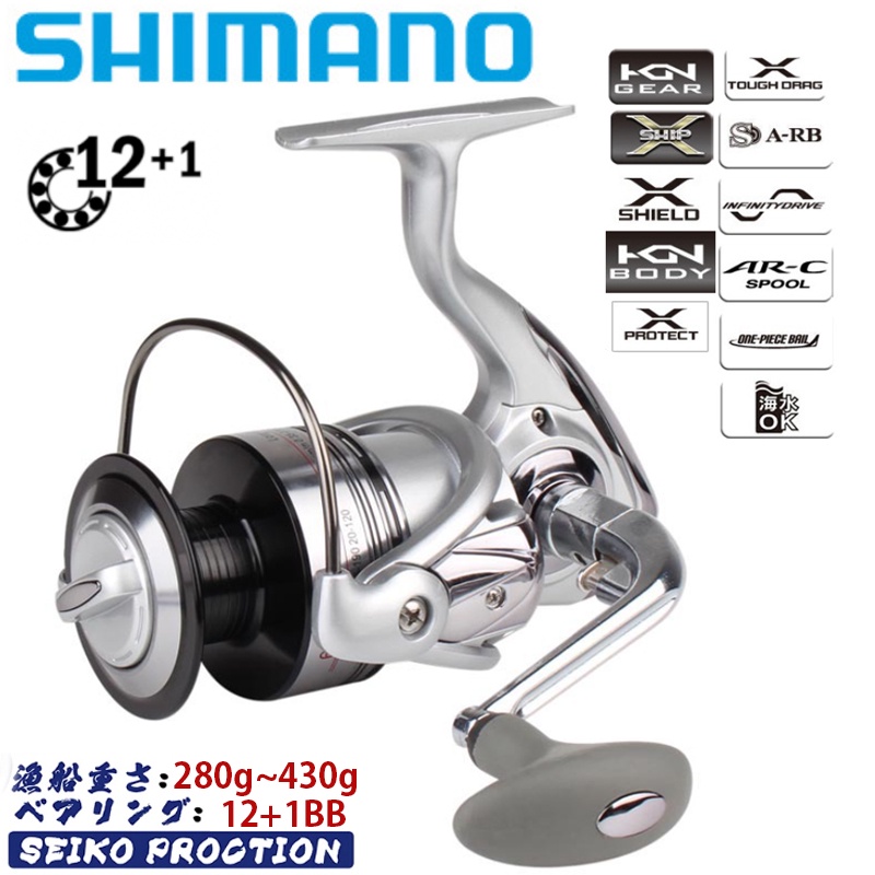 Shimano ﻿ Shimano 2022 新款 Mesin Pancing Max Drag 30kg 釣魚線輪 6
