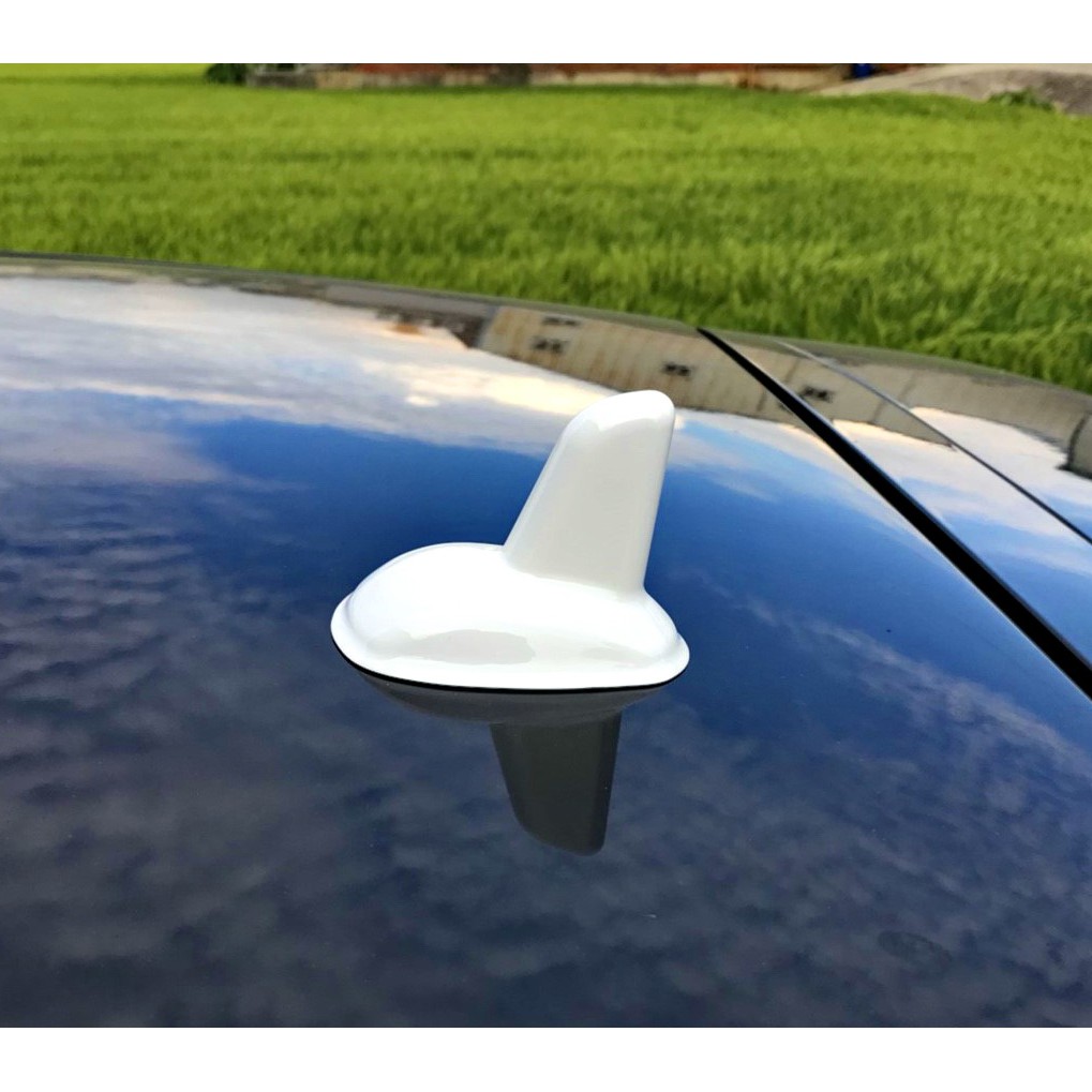 【JR 佳睿精品】BENZ W204款式 通用型 鯊魚鰭 造形 天線-烤漆白 車頂無天線可直接黏貼