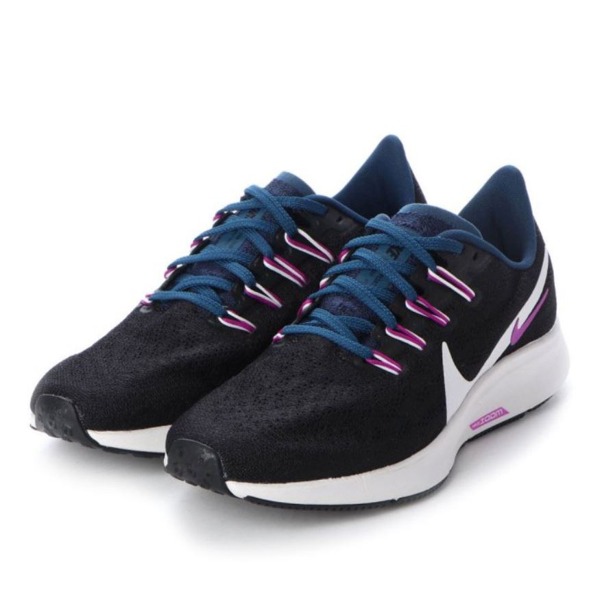 NIKE系列-AIR ZOOM PEGASUS 36 女款黑色運動慢跑鞋-NO.AQ2210012