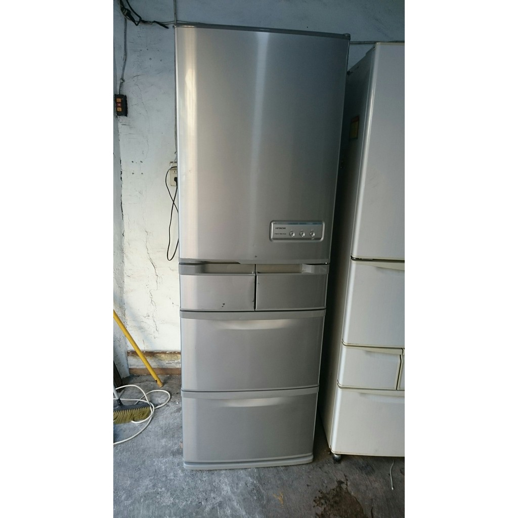 (已售勿標)HITACHI日立冰箱五門冰箱日本進口冰箱自動製冰465公升 二手