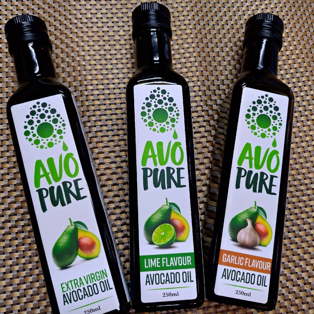 紐西蘭Avo Pure100%特級初榨冷壓酪梨油(生酮飲食,耐高溫,可涼拌)萊姆/大蒜/ 原味