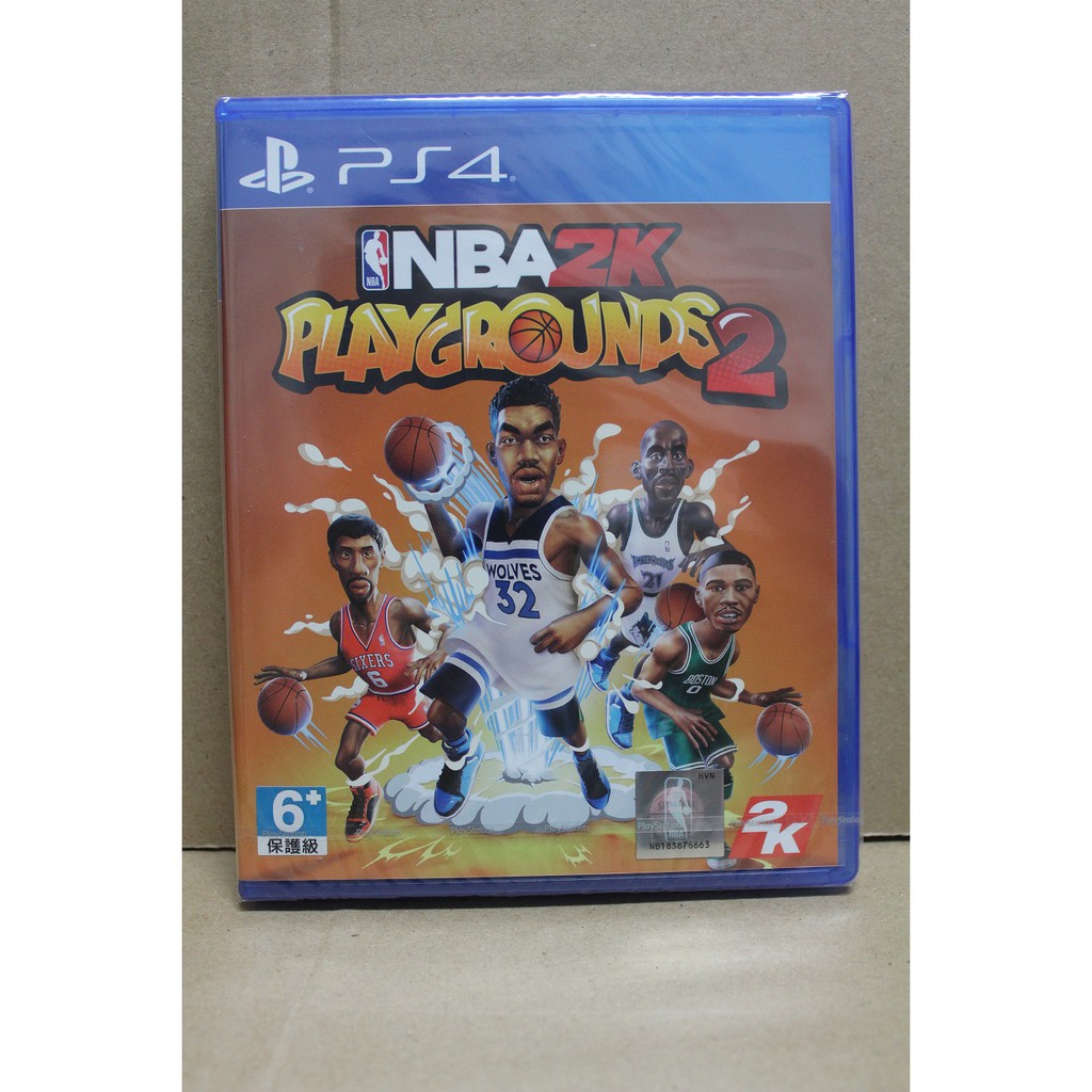 全新現貨 PS4遊戲 NBA 2K 熱血街球場 2 中文版