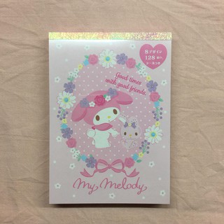 ♡ 便條紙分裝系列 美樂蒂 C款 三麗鷗 Sanrio 8種圖案 一份8張 便條紙分裝 Melody 彼安諾 Piano