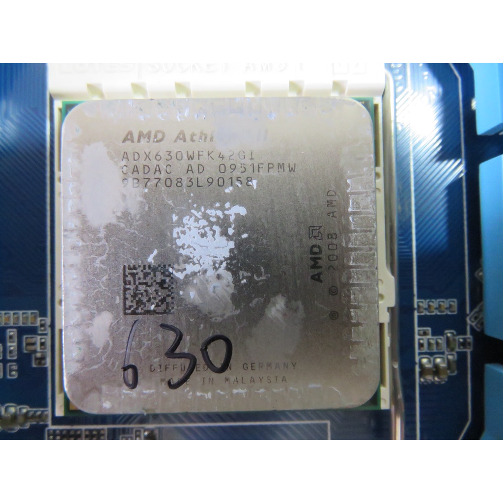 C.AMD CPU-Athlon II X4 630 2.8G ADX630WFK42GI 四核 直購價80