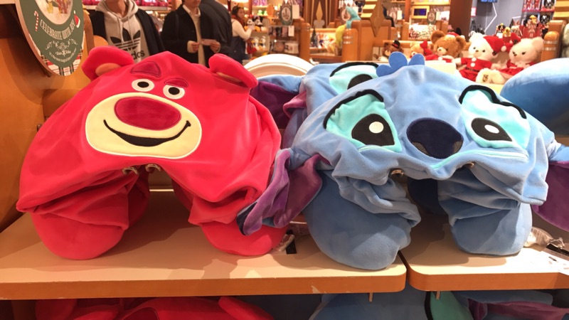 特價❤️日本空運✈️東京迪士尼商店正品Stitch 星際寶貝 史迪奇 U型枕 頸枕 飛機枕 午安枕 睡枕 附帽子當眼罩