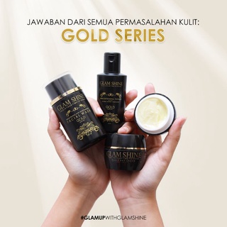 Glamshine gold series  BPOM(untuk Jerawat,flek,kulit kusam).